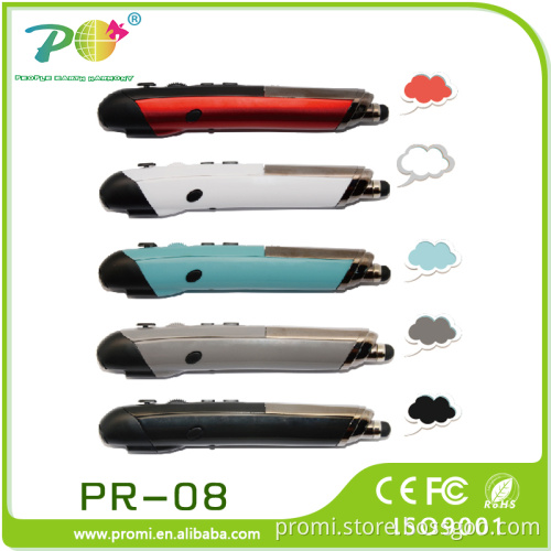 Custom made usb wireless presenter pen / red laser pointer pen for teachers from shenzhen supplier